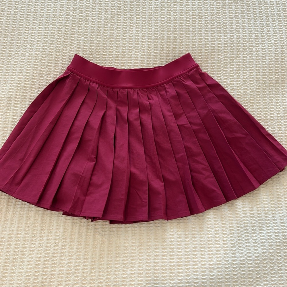 Lululemon High Rise Tennis Skirt